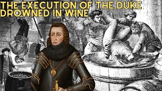 The Execution Of The Duke Of Clarence Drowned In A Barrel Of Wine