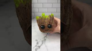 I am Groot 🤎💚 #cupcake #cakedecorating #groot #guardiansofthegalaxy #cakeart #shortsfeed #cutefood