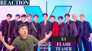 X1 (엑스원) 'FLASH' MV TEASER REACTION!!!