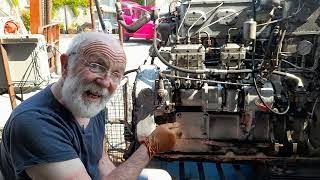 Gardner Engines: Adjusting the Timing Chain.