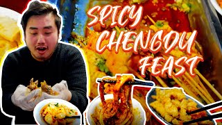 Crazy Chengdu Spicy Sichuan Chinese Food I EAT A RABBIT'S HEAD