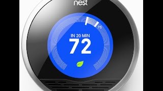 Nest 3 thermostat and ring doorbell installed