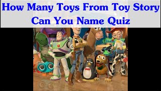 How Many Toys From Toy Story Can You Name Quiz Answers [25 Questions] 100% Score | Quizdiva