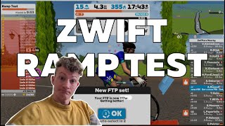 What's my FTP? | Zwift Ramp Test with a Hangover