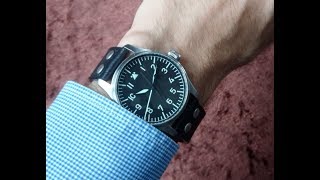 Wristshot: Stowa Flieger ohne Logo Chronometer (COSC) (4K Ultra HD)