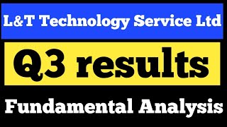 L&T Technology Service Q3 Results🟢 L&T Q3 Results🟢 Fundamental Analysis🟢 Ltts Latest🟢Ltts Q3 Results