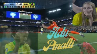 PENALTI || BRAZIL VS URUGUAY || COPA AMERICA 2024 @maxvsfootball @Hariojha@QAZSPORTTV