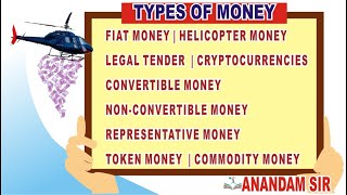 Types of Money | RBI Grade B 2021 | NABARD Grade A 2021 | SEBI