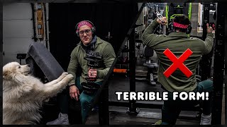 Beta Male Disappoints Alpha Dog With Terrible Form 🫨 | Gym Vlog 32 - Chest and Arms