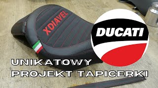 Ducati X Diavel 2023 Skórzana tapicerka, w filmie opisuje co zostało zmienione #ducati #xdiavel