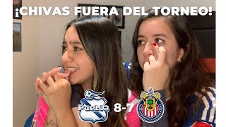 Puebla vs Chivas (repechaje) | El Rebaño Sagrado se despide del torneo 💔 | 8-7 ⚽️