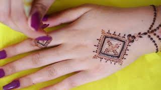 eid mehndi design unique for back hand | back hand mehndi design 2024 | hennabysid