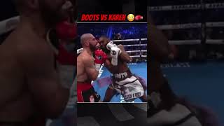 Jaron"Boots"Ennis Vs Karen chukhadziahn 2 highlights boots with a knock down😱🥊#jaronbootsennis#short