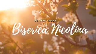 Program Dimineata 26.05.2024 Biserica Nicolina 2024