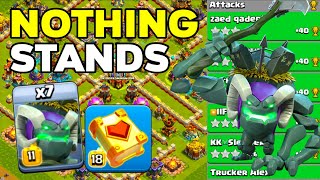 Witch Golem Power WRECKS TH16 Legend League Bases! Clash of Clans