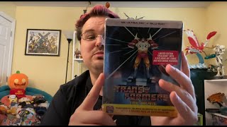 Dabid Unboxes! #8: 1986 Transformers the Movie 4K Steelbook & Poster Limited Edition Set