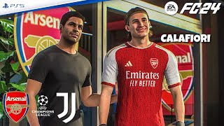 Calafiori all’Arsenal! ⚽️ Arsenal - Juventus | Finale Champions League | FC 24