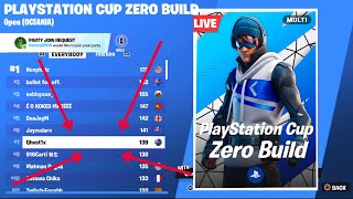 How I Qualified To The PlayStation Cup Zero Build Finals!