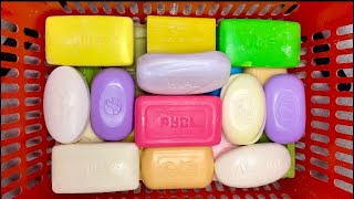 ASMR🧼Cutting dry soap 🔪👌🏻Резка сухого мыла💚🩷🤍💜💙🧡💛🖤