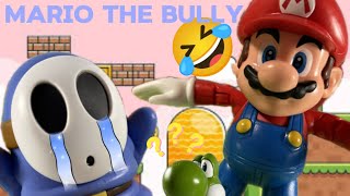 Mario bully’s shy guy. (Stop motion)