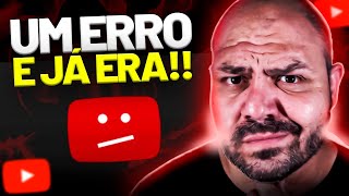 SE VOCÊ COMETER UM DESSES 8 ERROS SEU CANAL DARK NUNCA VAI CRESCER NO YOUTUBE