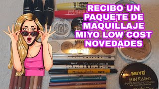 ME LLEGÓ UN PAQUETE/ MAQUILLAJE MIYO/ NOVEDADES/ PROBANDO Y MÁS...