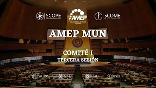 AMEP MUN - COMITÉ I - TERCERA SESIÓN