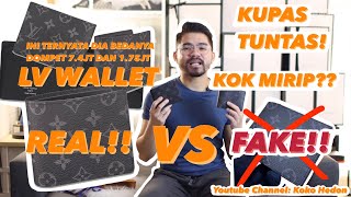 PARAH MIRROR 1:1 KOK MIRIP BANGET?! INI TERNYATA BEDANYA LV MONOGRAM WALLET 7.4jt VS 1.75jt!