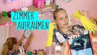 ZIMMER AUFRÄUMEN + TIPPS ♥