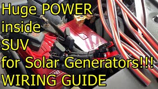 12v Wiring Direct to Lithium Car Battery from CABIN in 2016 HIGHLANDER How To #wisebuyreviews