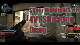 CS:GO Silver Highlights #6 4v1 Deags