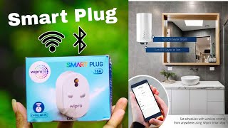 Wipro 16A Wi-Fi Smart Plug Unboxing and Review