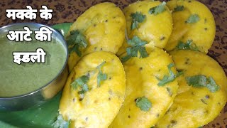 Corn flour idli | मक्के के आटे की इडली | healthy and Tasty corn flour idli | RS Annapurna kitchen