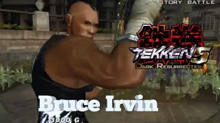 Tekken 5 Dark Resurrection Bruce story arcade