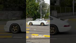 Lovely Classic Porsche in Zürich #short s #automobile #rich #youtubeshorts #cartok #richrich