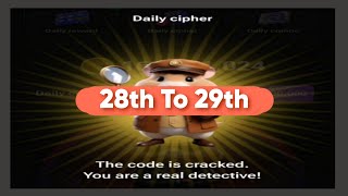 Today's Hamster Kombat Daily Cipher Morse Code | Claim free 1 million tokens now