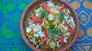 Hyderabadi Ragda Chaat Recipe In  Village Style|Chaat Recipe |Ragda Chaat By Pakistani Village Food