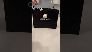 Chanel flap unboxing #chanelbag #chanelunboxing