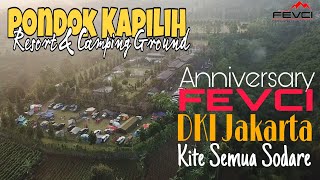 Camping Anniversary FEVCI Chapter DKI ke 5 di Pondok Kapilih Pancawati Caringin Bogor