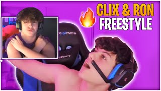 Clix and Ronaldo Spits *INSANE* BARS While FREESTYLING and Receives a HUGE Donation!