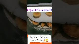 Tapioca com Banana e Canela