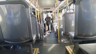 1878 gillig brt marta bus ride on route 83