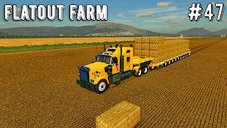 farming Simulator 22 Flatout Farm Timelapse Ep #47  Mega Farm fs22 gameplay