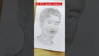 My first realistic drawing of korean boy #art #artist #drawing #realisticdrawing