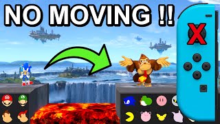 Who Can Make It? NO MOVING Challenge  - Super Smash Bros. Ultimate