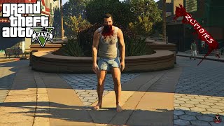 GTA 5 - Michael Becomes A Zombie EP 02 | GTA 5 MODS