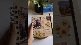 Art Journal tutorial / Sketchbook cover #art #journal #aesthetic #ytshorts #shortsart