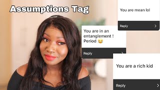 ASSUMPTIONS TAG *wild*| Is that what you think of me? |Tinotenda Gwande| Zimbabwean Youtuber