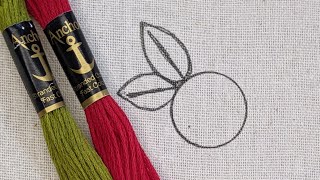 ROCCO ROSE EMBROIDERY FOR BEGINNERS/HAND EMBROIDERY FLOWER