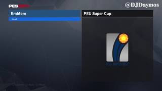 Daymos PES2017 Edit mode PS4 (Renaming competions and league structure) #PESW